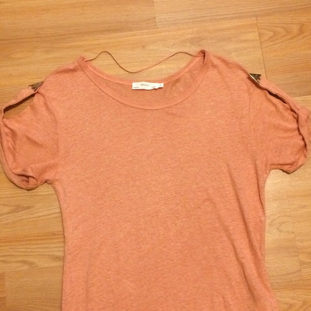 ZARA Women’s Linen T Shirt- M - Picture 8 of 8